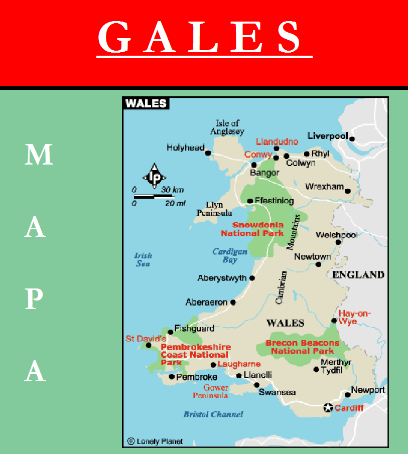 Escudo de MAPA DE GALES